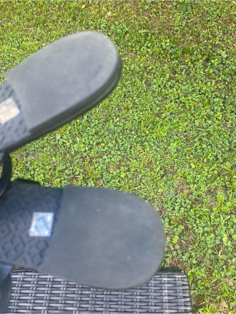 TORY BURCH SZ 8.5 black sandal - Picture 7 of 9
